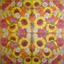 169 Sonnenblumen - 3-lagig - 35x35 cm