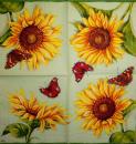 045 Sunflowers - 3-lagig(grün) -  Ihr - CS