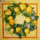 105 Lemons,  Oranges - 3-ply (yellow) - Ambiente