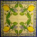 066 Lemons,  Oranges - 3 ply (cream) - Atelier
