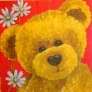 093 Teddy - 3 ply (red) - Decor