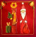 096 Santa Others - 3-ply (red) - Fasana