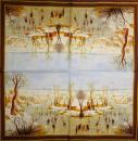 194 Winterlandschaft - 3-lagig(braun) - Ihr
