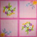 171 Butterflies - 3-ply (pink/pink)