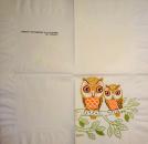023 Owls - 2-ply - Künstler - CS