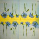 273 Flowers Others - 3-ply (blue)