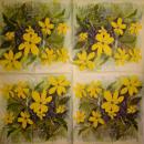 286 Flowers Others - 3-ply (yellow) - Künstler