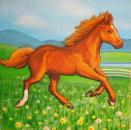 136 Horses - 3-ply - Paper Art
