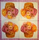 026 Flowers Others - 3 ply (pink) - Ambiente