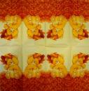 209 Teddy - 4-ply - Paper Design - Handkerchief