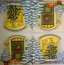 167 Winter Landscape - 3-ply -1/1 (cream) - Ihr