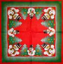 003 Snowman - 3-ply (red) - Home Fashion