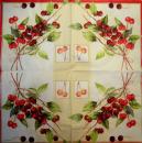 054 Cherries,  Plums - 3-ply - Ambiente