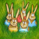 040 Rabbits:  unnatürlich - 3-ply