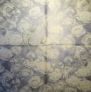 724 Rosen - 3-lagig (silber) - Home Fashion - CS