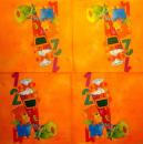 029 School - 3-ply (orange)
