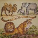 080 Animals Africa: Divers - 3-ply - Ambiente