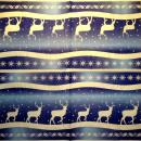 288 Deer - 3-ply (blue) - Susy Card