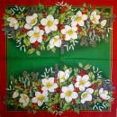 133 Christmas Flowers - 3-ply (grün) - Ihr - CS