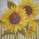 017 Sonnenblumen - 3-lagig