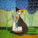 149 Cats - 3-ply (2f) - Rosina Wachtmeister