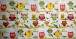030 Owls - 4-ply - Paper Design - Handkerchief