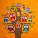 033 Eulen - 3-lagig (orange) - Ti-Flair - CS
