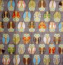 057 Owls - 4-ply - Ihr - Handkerchief