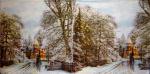 078 Winter Landscape - 3-ply - Home Fashion