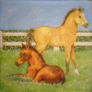 061 Horses - 3-ply - Ambiente