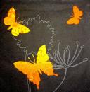 059 Butterflies - 3-ply (black)