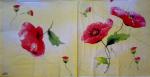 044 Anemones, Poppy - 3-ply (yellow) - Ihr