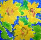 066 Sonnenblumen - 3-lagig - Queen