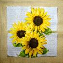 069 Sunflowers - 3 ply - Paper Design