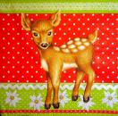 085 Deer - 3-ply (bright grün) - Ambiente