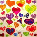 082 Heart / Hearts - 3-ply