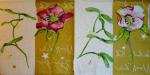 022 Christmas Flowers (gold) - Home Fashion