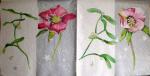 022 Christmas Flowers (silver) - Home Fashion