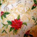 023 Christmas Flowers (gold)