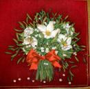 028 Christmas Flowers - 3-ply - Ambiente