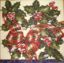 029 Christmas Flowers (cream) - Ambiente