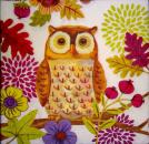102 Owls - 3-ply (weiß) - ppd - Jennifer Brinley / Levison