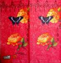270 Roses - 4-ply - Sniff - Fringe - Handkerchief