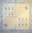 268 Roses - 3-ply (blue) - Ihr