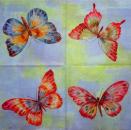 124 Butterflies - 3-ply (blue) - CS