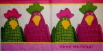 025 Hahn, Huhn - 3 lagig - (rosa) - Avant Garde