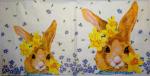 016 Rabbits:  unnatürlich - 3-ply - (weiß) -  Ambiente