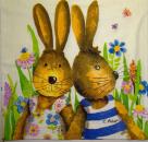 017 Rabbits:  unnatürlich - 3-ply - ppd - C. Papst