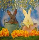 018 Rabbits:  natürlich - 3-ply - ti- flair