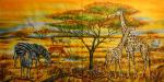 139 Animals Africa: Divers - 3-ply - Daisy